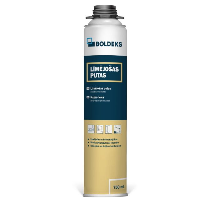 BOLDEKS Premium Univers.Līmējošās putas 750ml